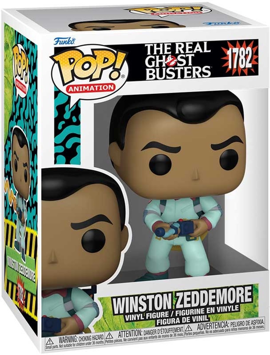   speelfiguur Ghostbusters Winston Zeddemore vinyl verzamelitem.