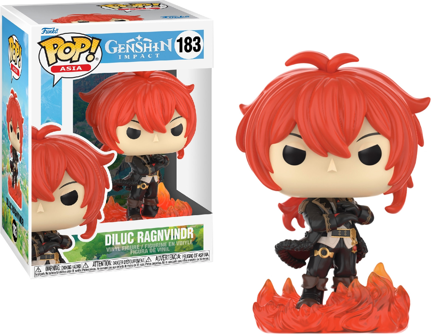 Genshin Impact   Pop Vinyl: Diluc Ragnvindr