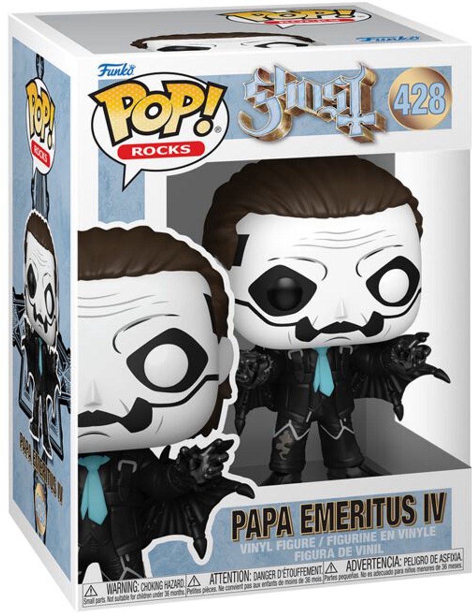 Ghost Papa Emeritus IV Vinyl Figur 428 Unisex   Pop! - Neutraal - Standard
