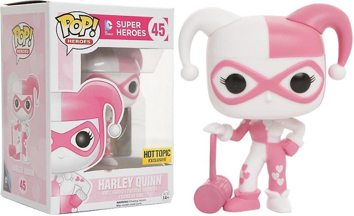 Harley Quinn - DC Comics -   Pop Heroes - Hot Topic Exclusive