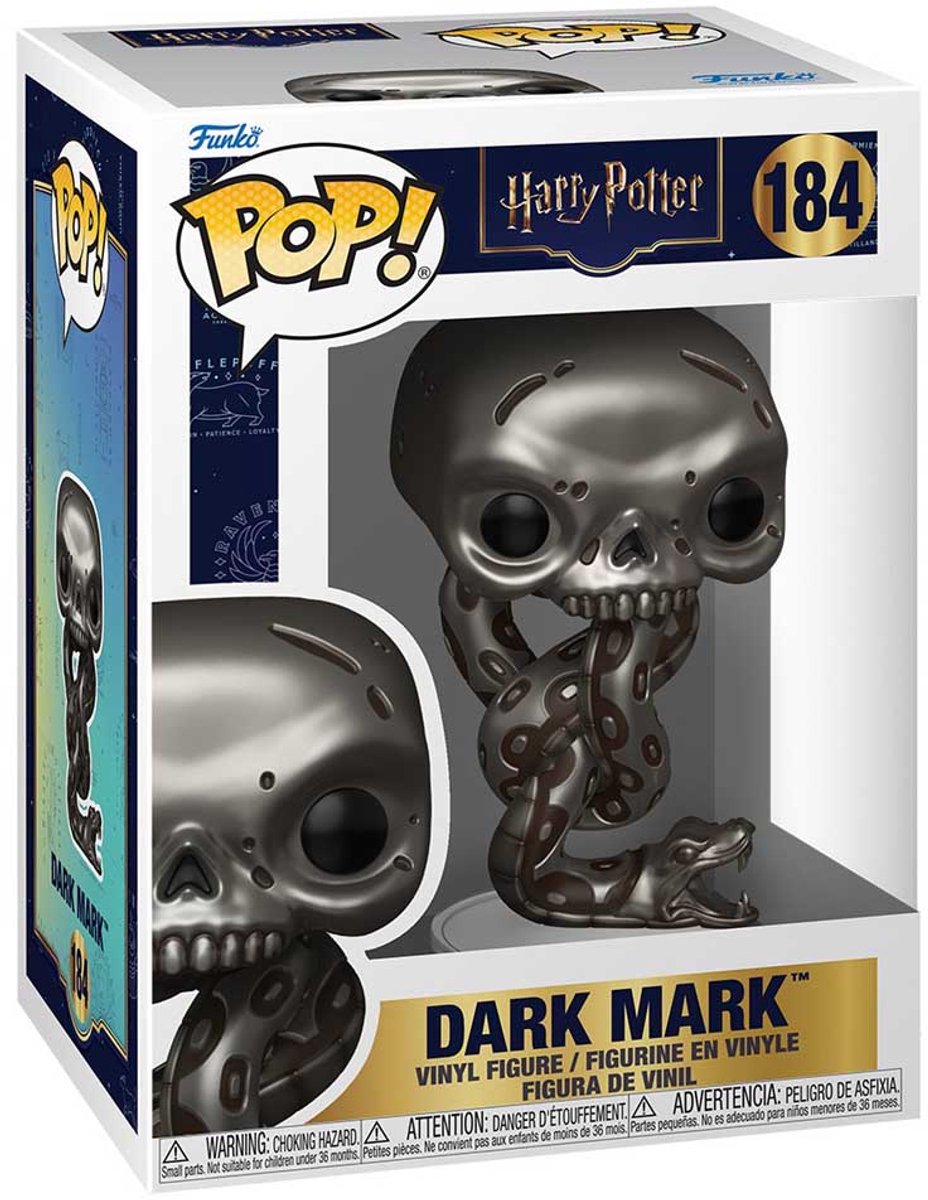 Harry Potter Dark Mark vinylfiguur 184 Unisex   Pop! - Neutraal - Standard