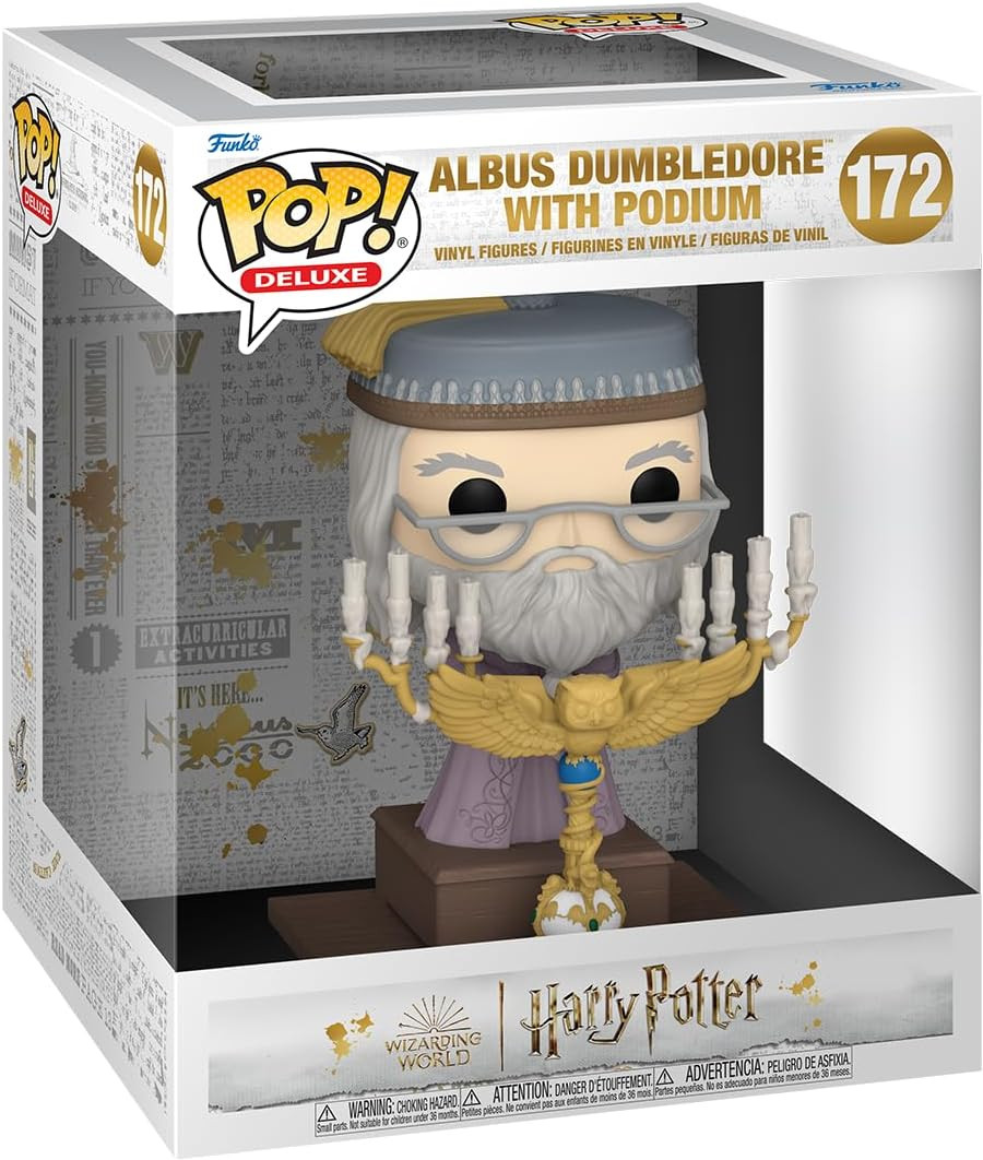 Harry Potter: Prisoner of Azkaban   Pop! Vinyl: Dumbledore with Podium