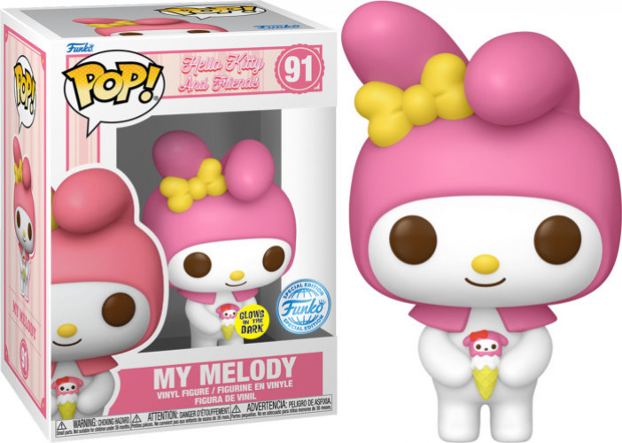 Hello Kitty   Pop Vinyl: My Melody (Glow in the Dark)