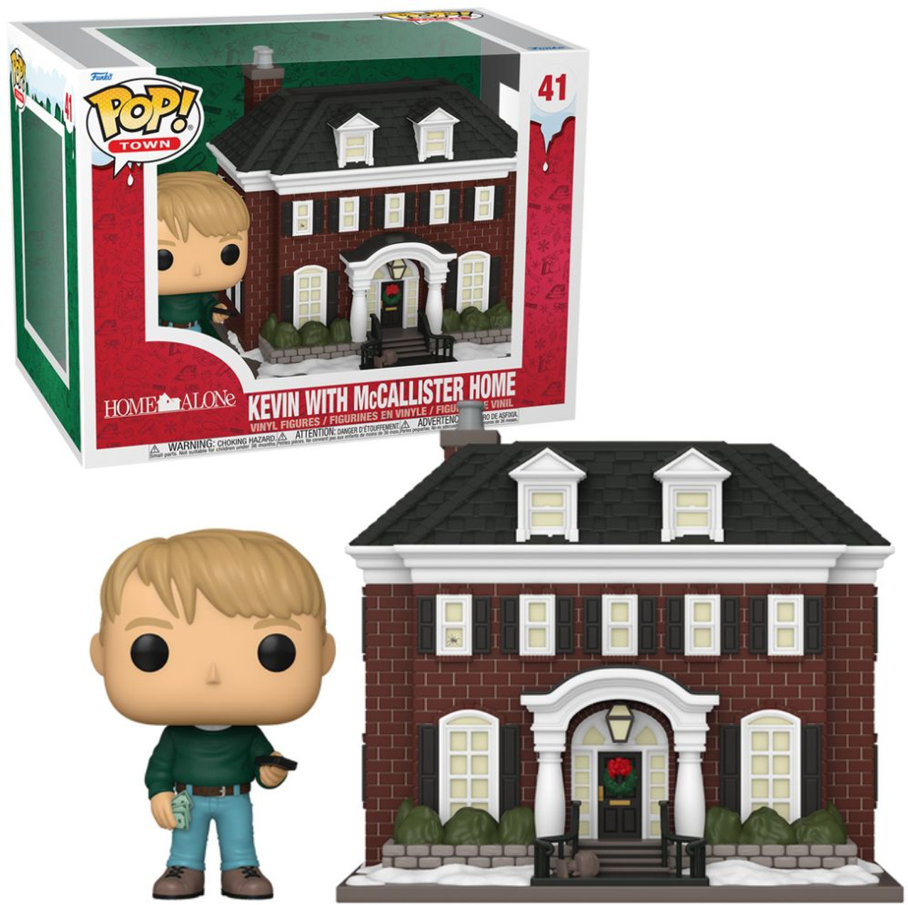 Home Alone   Pop Deluxe Vinyl: Kevin with McCallister Home