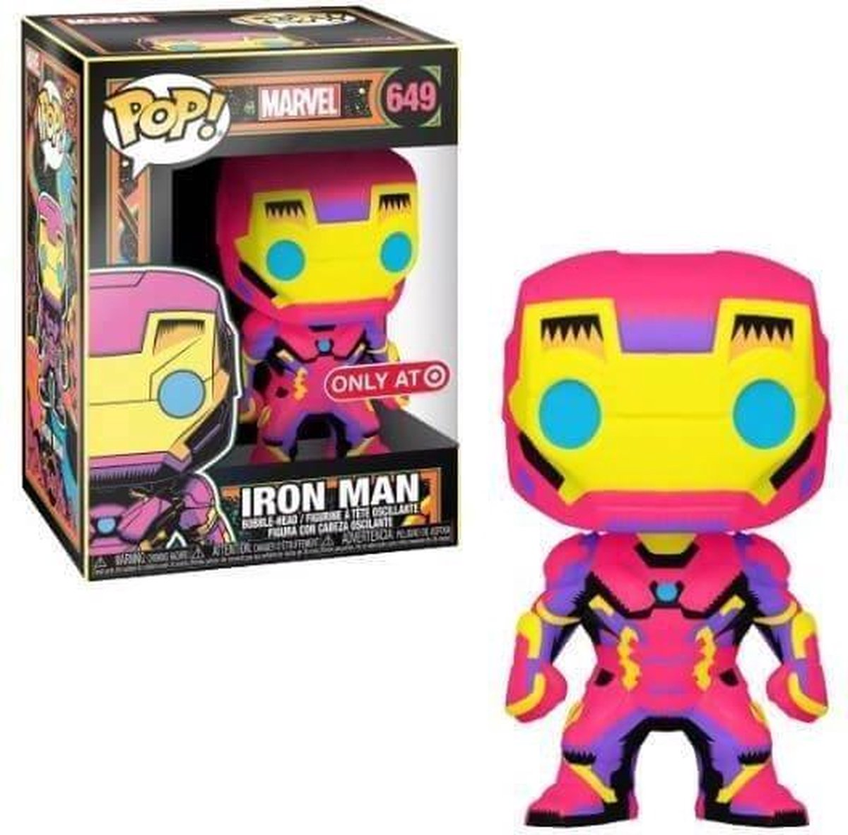 Iron Man (Black Light) -   Pop! - Marvel