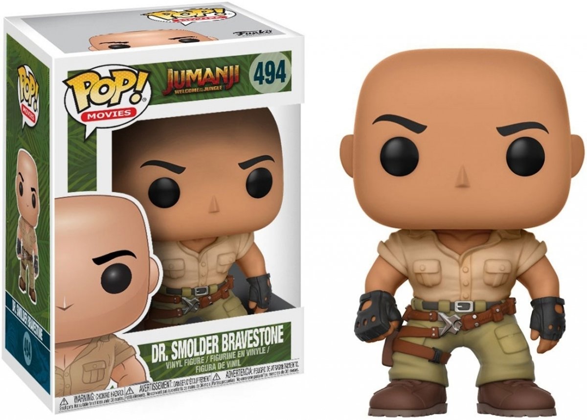 JUMANJI - Bobble Head POP N° 494 - Dr. Smolder Bravestone