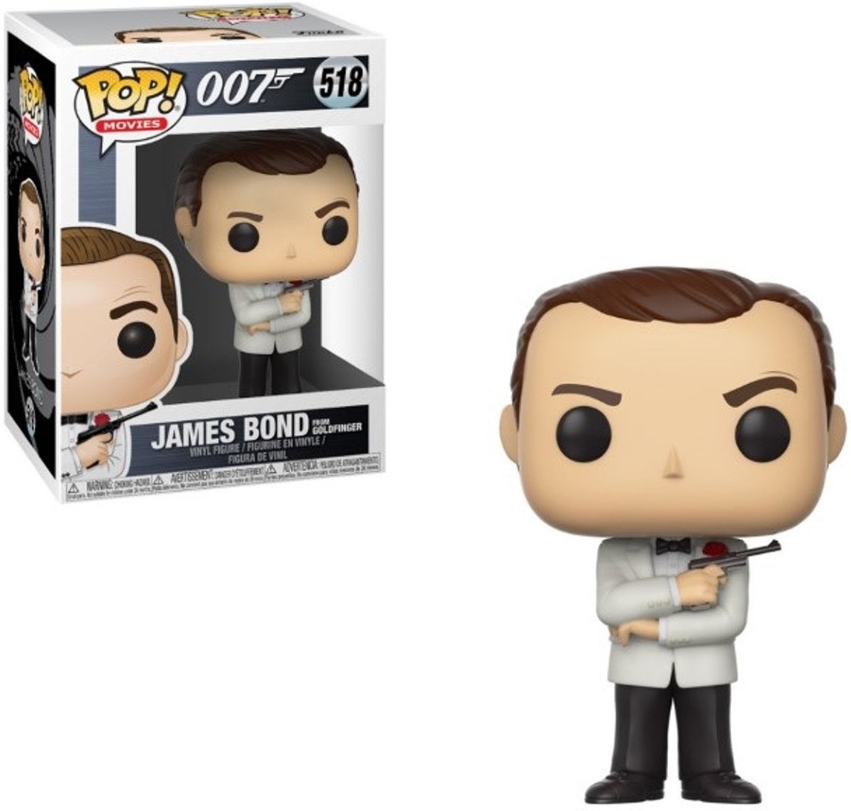 James Bond POP! Vinyl Figure White Tux Sean Connery 9 cm