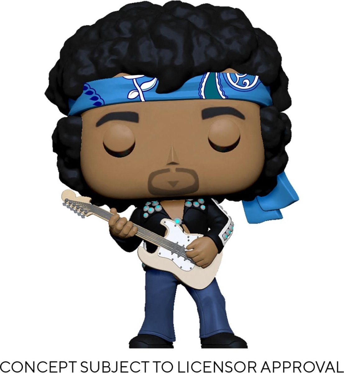 Jimi Hendrix (Live in Maui Jacket) -   Pop! Rocks