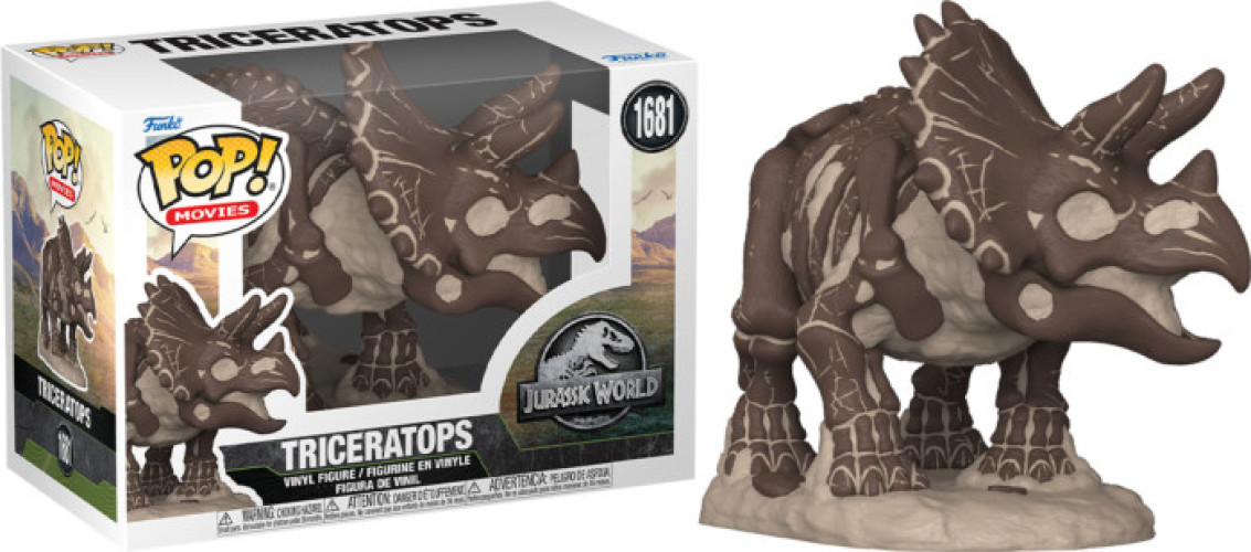 Jurassic World   Pop Vinyl: Triceratops (Fossil)