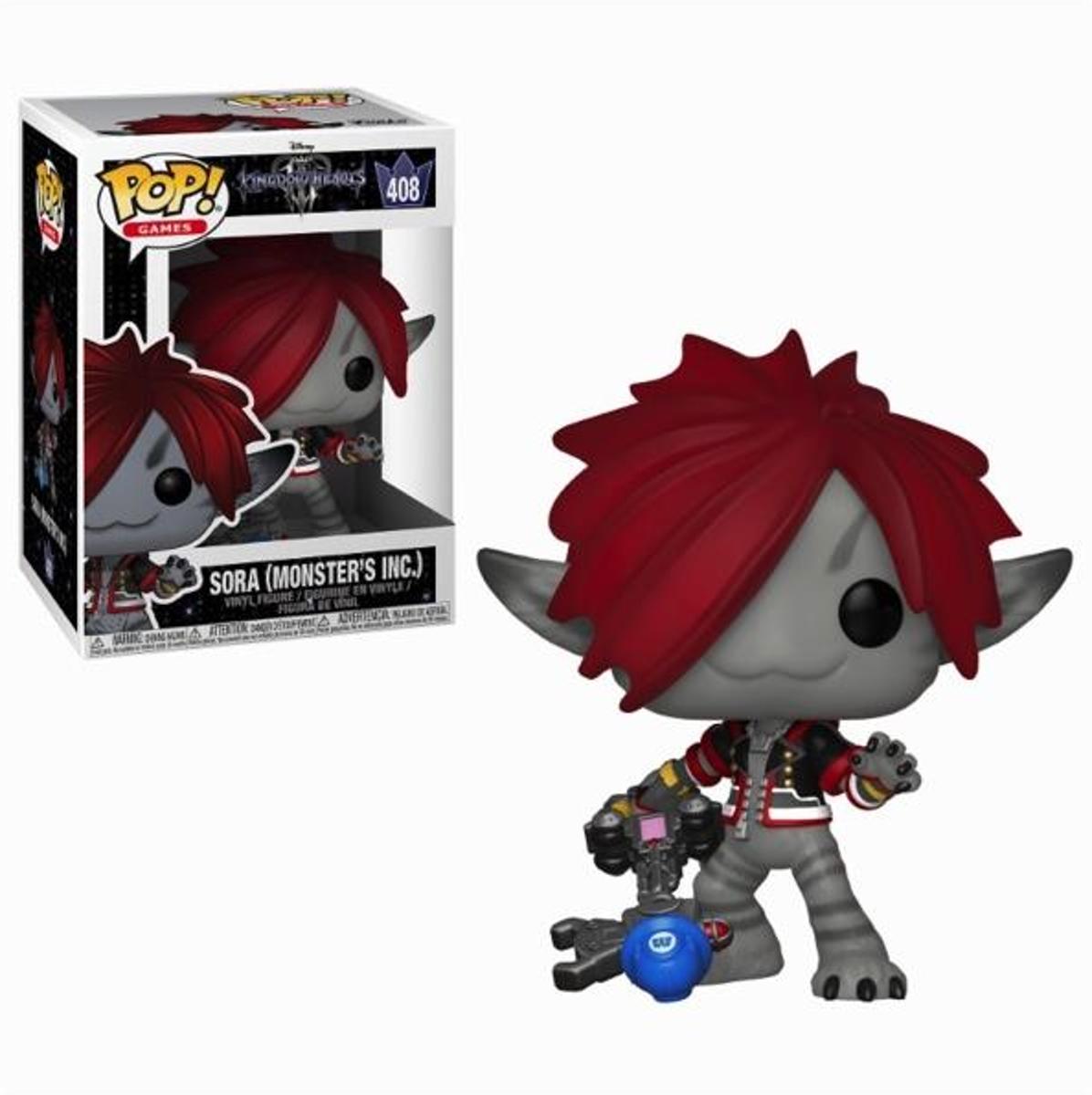 KINGDOM HEARTS 3 - Bobble Head POP N° 408 - Sora Monsters Inc.