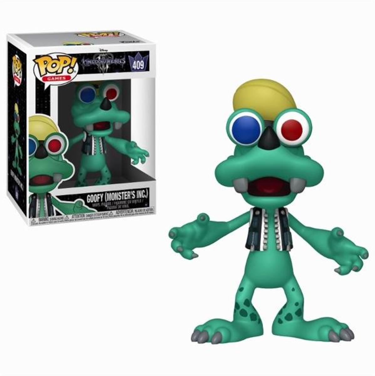 KINGDOM HEARTS 3 - Bobble Head POP N° 409 - Goofy Monsters Inc.