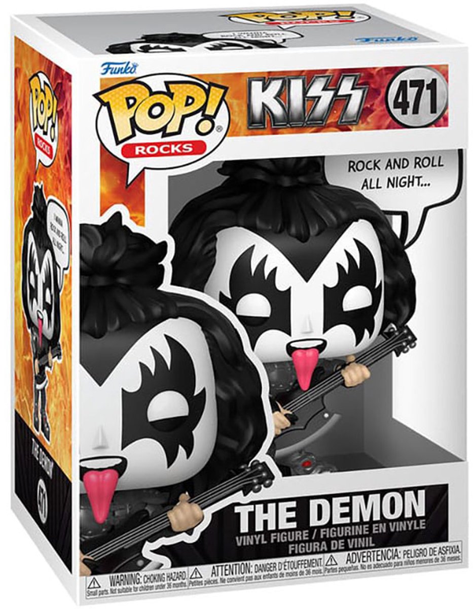 Kiss The Demon Vinyl Figur 471 Unisex   Pop! - Neutraal - Standard