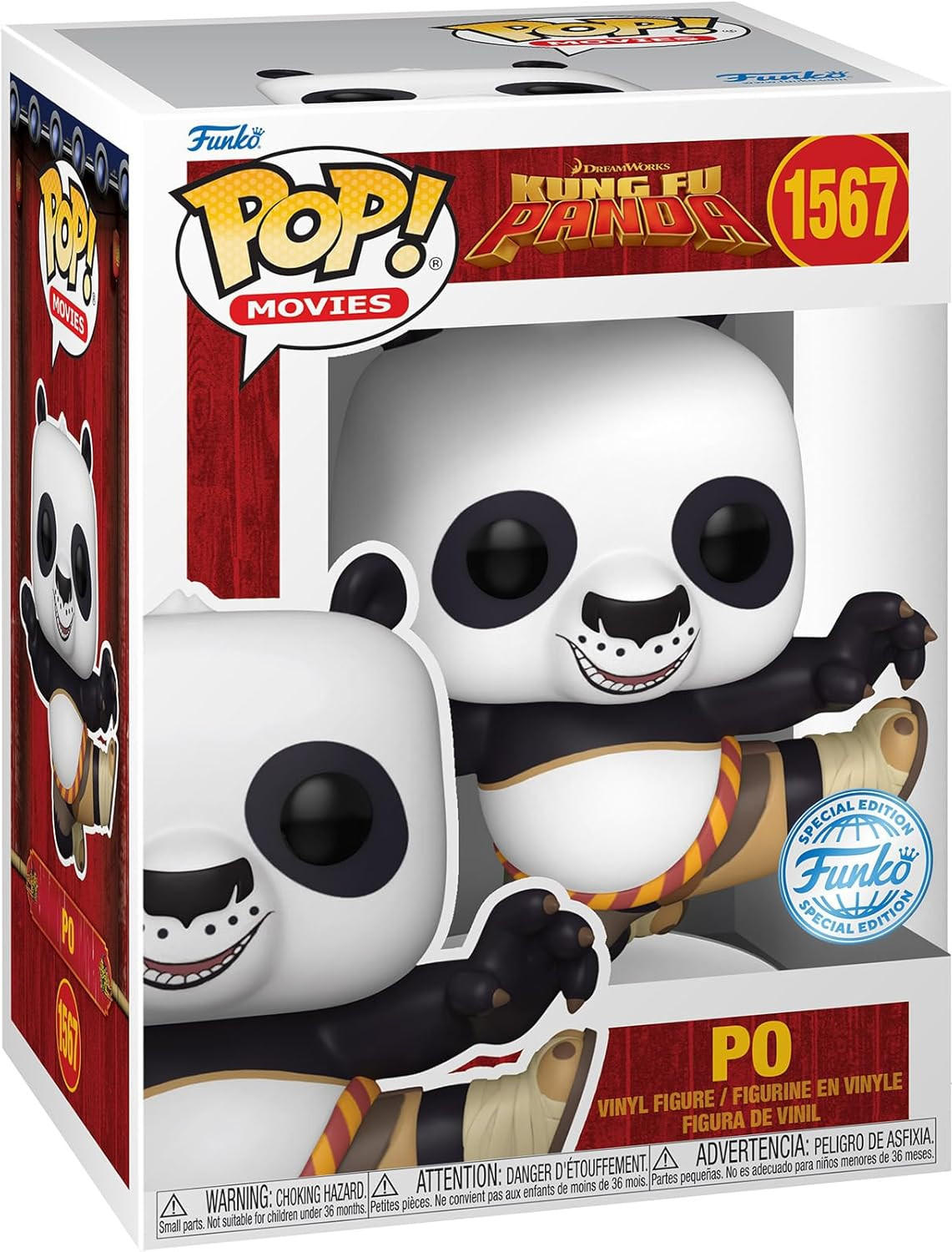 Kung Fu Panda   Pop Vinyl: Po (1567)