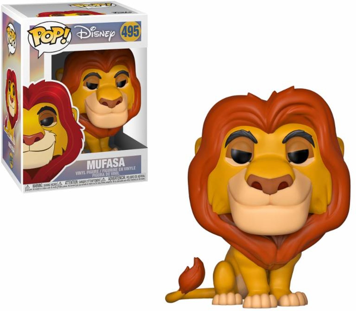 LION KING - Bobble Head POP N° 495 - Mufasa