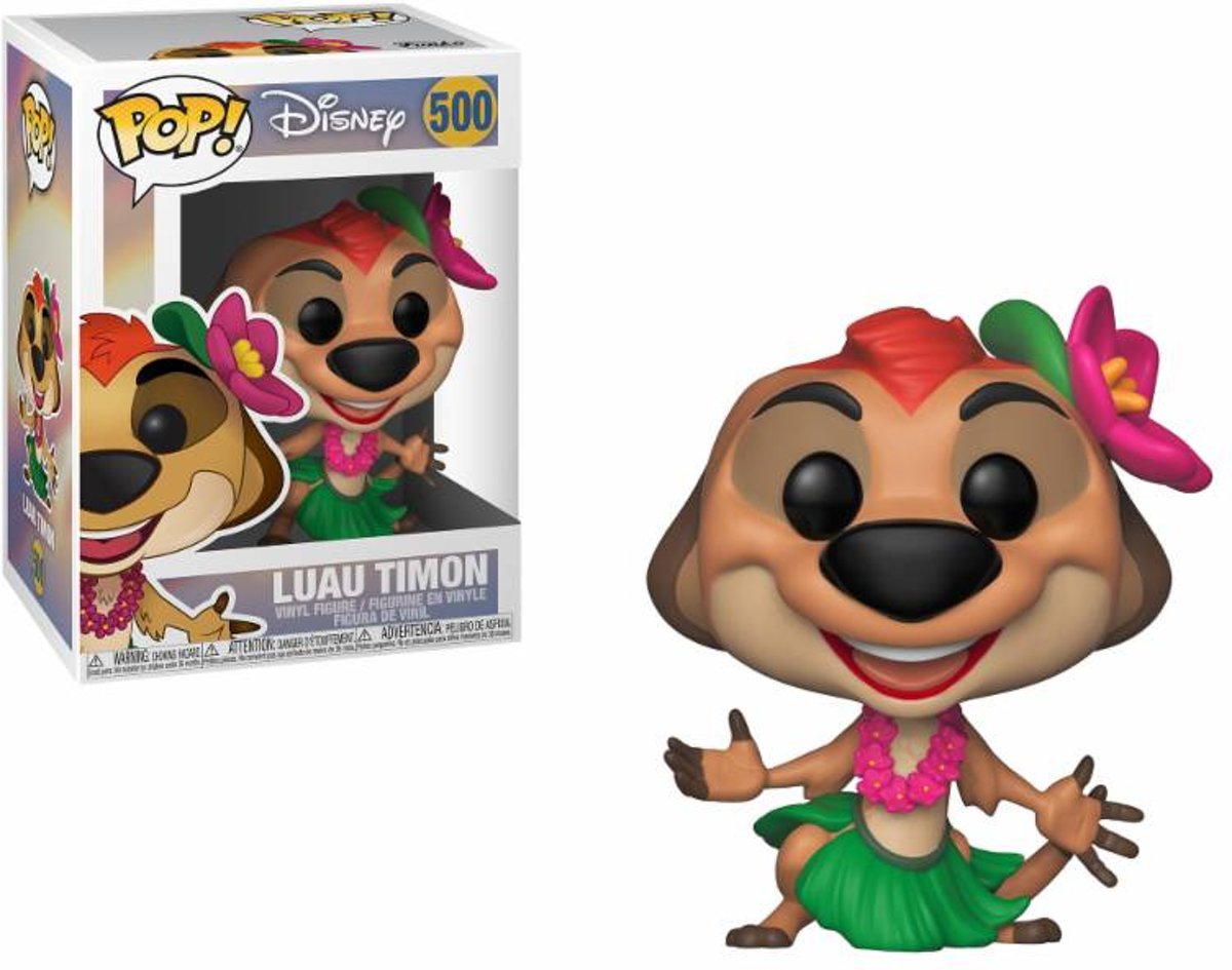 LION KING - Bobble Head POP N° 500 - Luau Timon