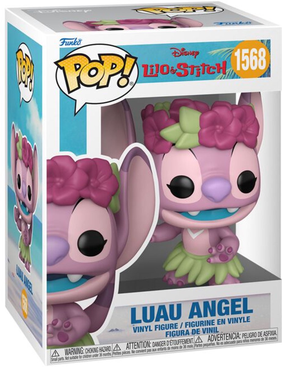 Lilo & Stitch Luau Angel vinylfiguur 1568 Unisex   Pop! - Neutraal - Standard
