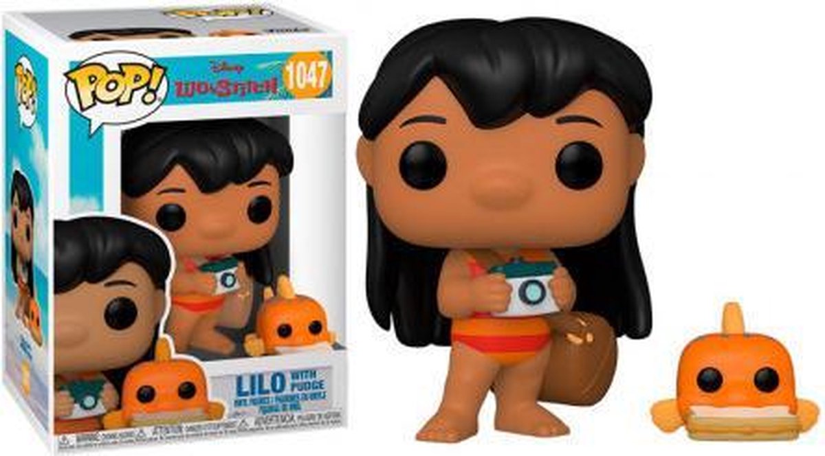 Lilo with Pudge -   Pop! Disney - Lilo & Stitch