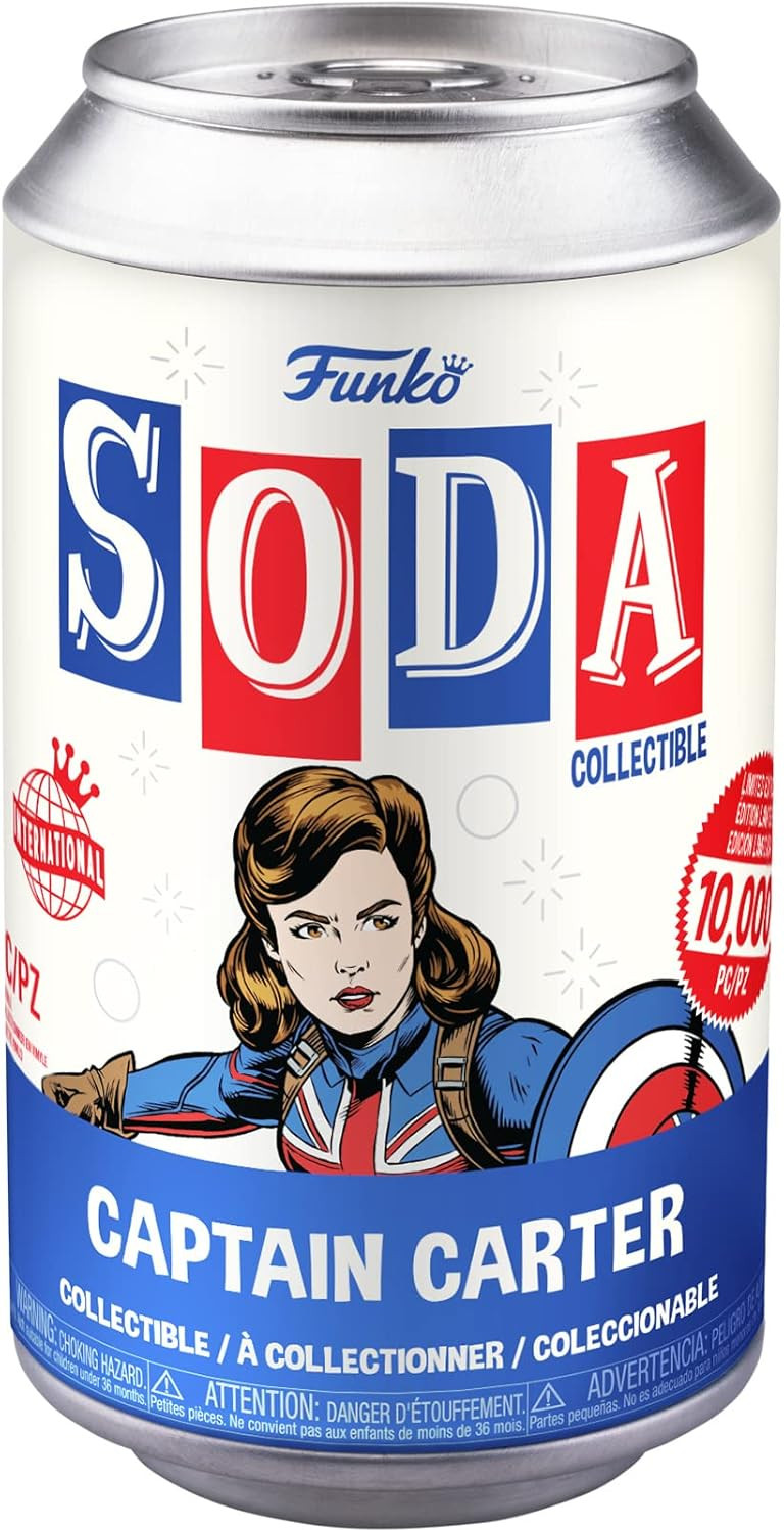 Marvel - What If...?   Vinyl Soda: Captain Carter (International)
