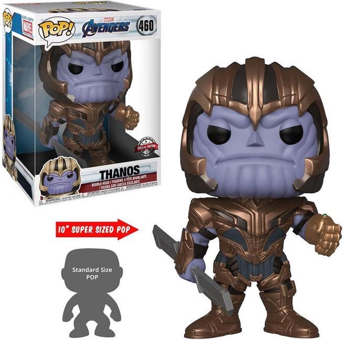 Marvel Avengers Endgame POP! Vinyl Figure Thanos 25 cm