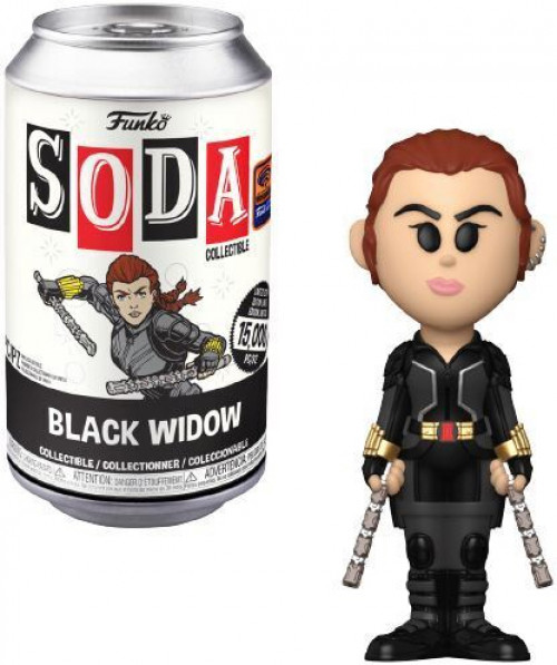 Marvel Black Widow   Vinyl Soda: Black Widow