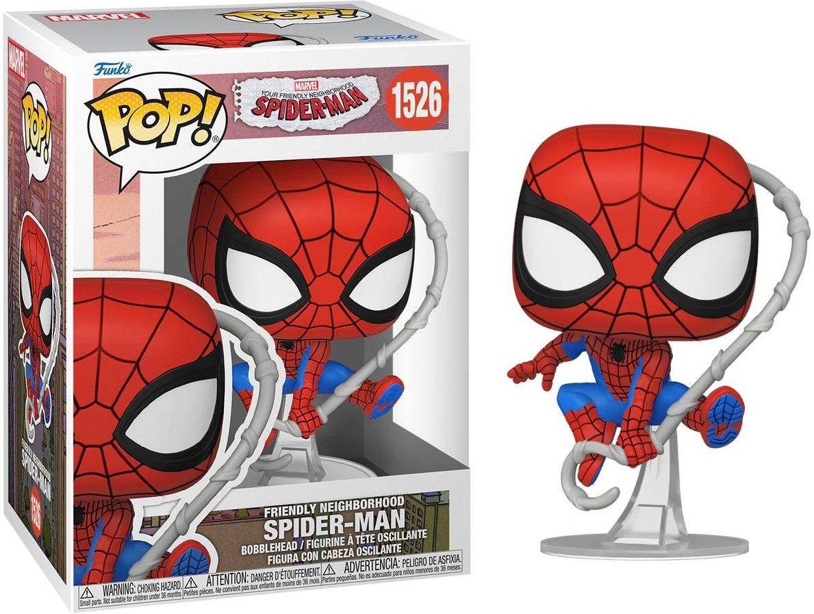 Marvel Friendly Neighborhood Spider-Man   Pop Vinyl: Spider-Man (Final Suit)