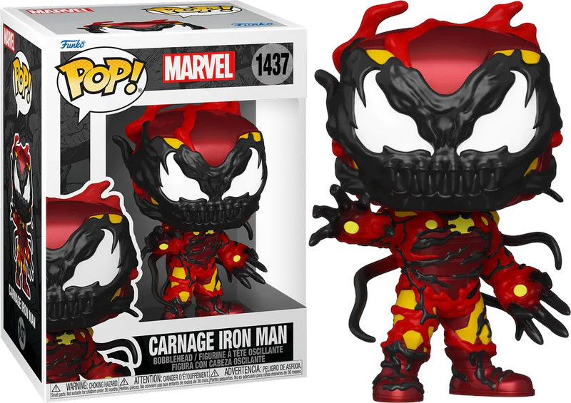 Marvel   Pop Vinyl: Carnage Iron Man