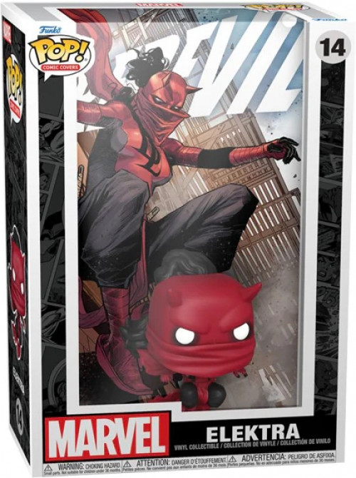 Marvel   Pop Vinyl: Daredevil - Elektra Comic Cover