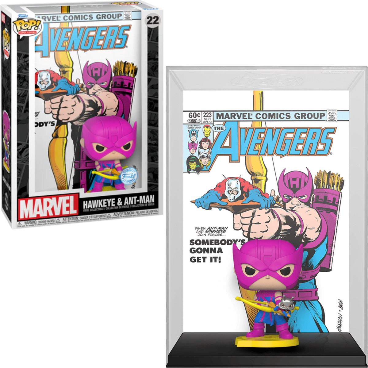 Marvel   Pop Vinyl: Hawkeye & Ant-Man Comic Cover