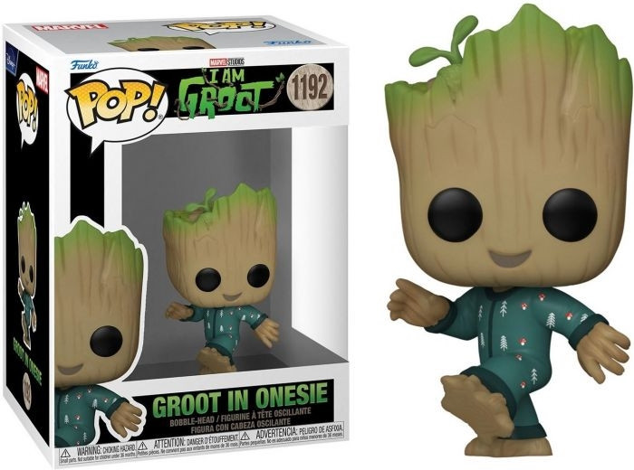 Marvel: I Am Groot   Pop Vinyl: Groot in Onesie