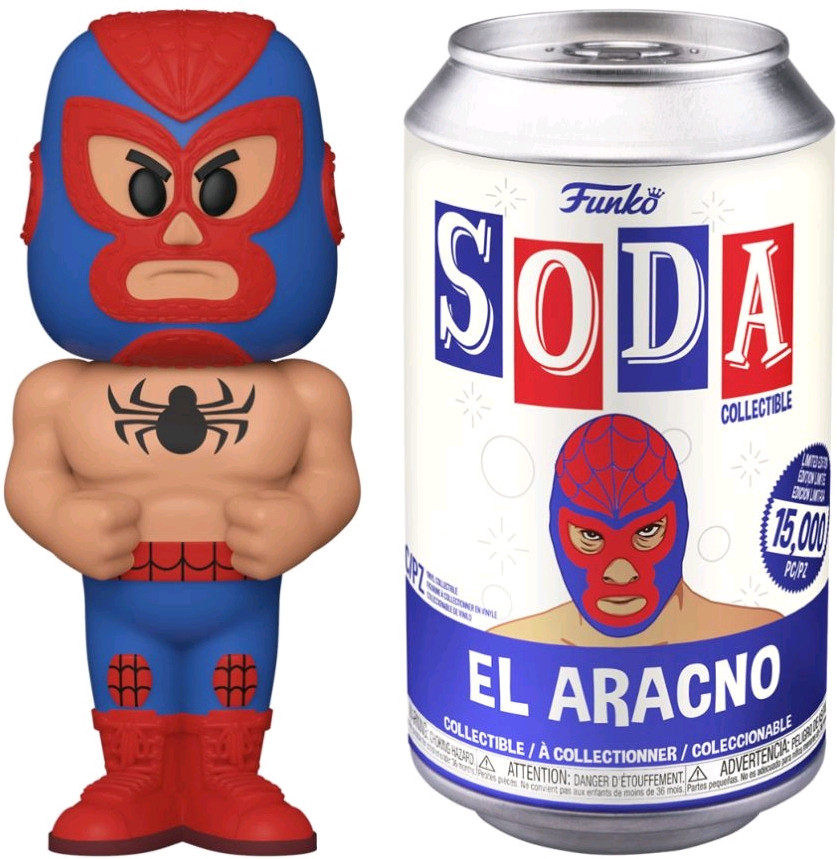 Marvel Luchadores   Vinyl Soda: El Aracno