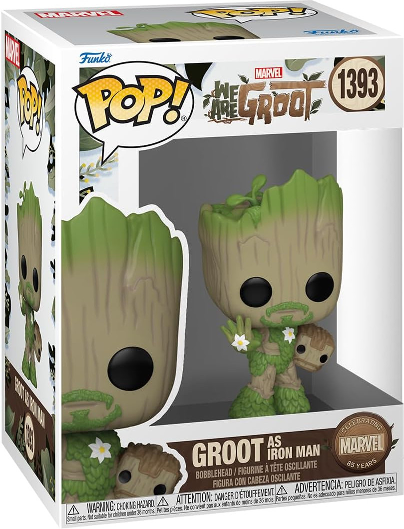 Marvel WAG   Pop Vinyl: Groot as Iron Man