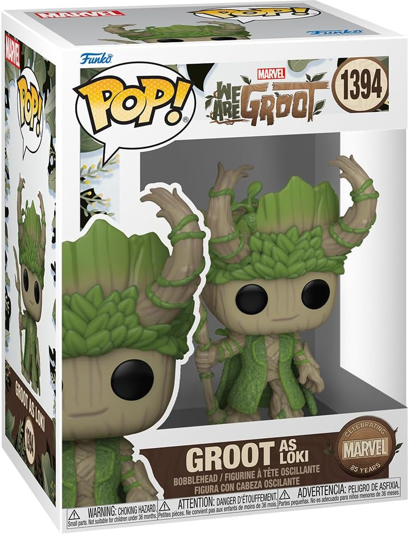 Marvel WAG   Pop Vinyl: Groot as Loki