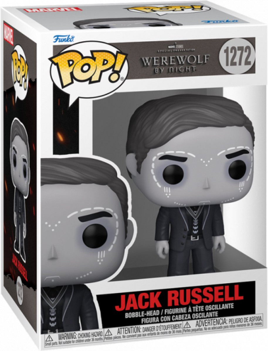 Marvel Werewolf by Night   Pop Vinyl: Jack Russel