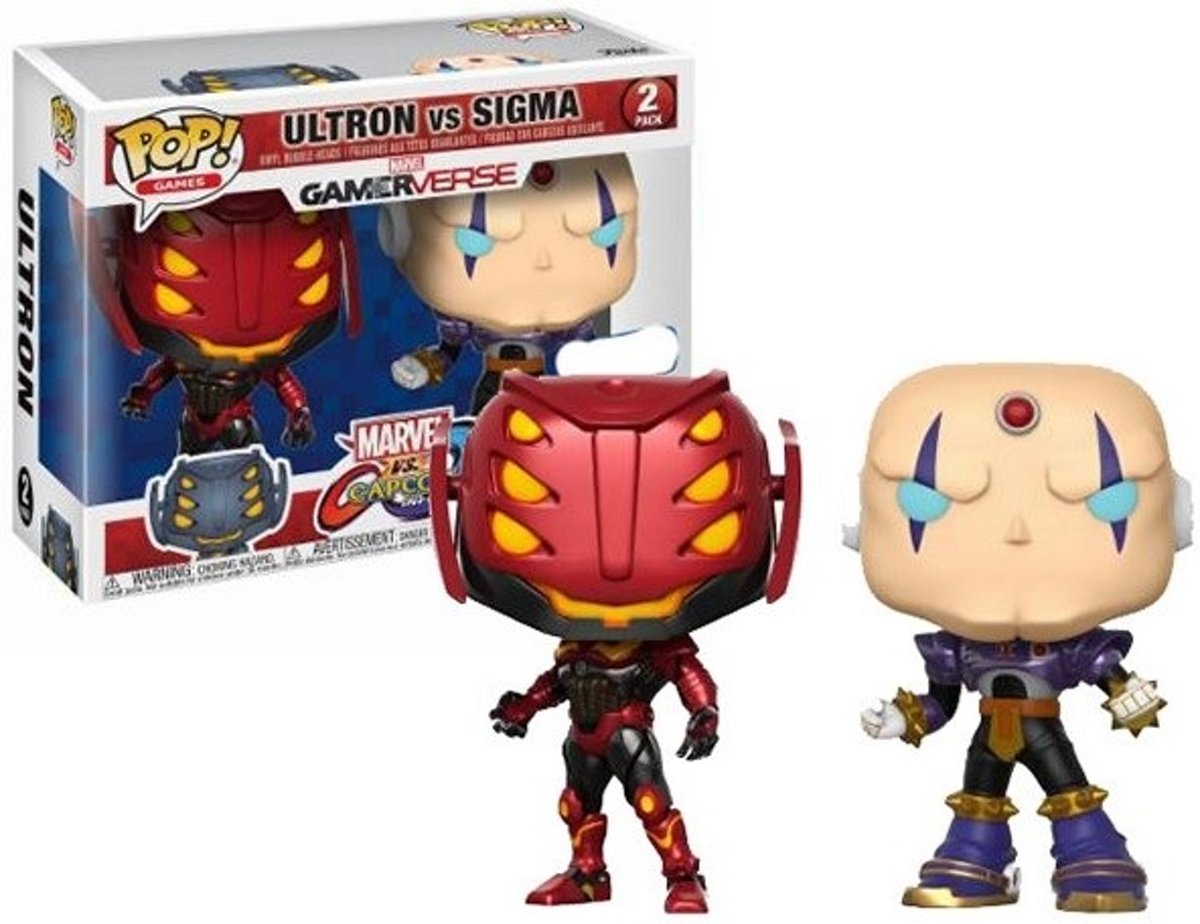 Marvel vs. Capcom POP! Vinyl Figures Ultron vs. Sigma (RDBK)