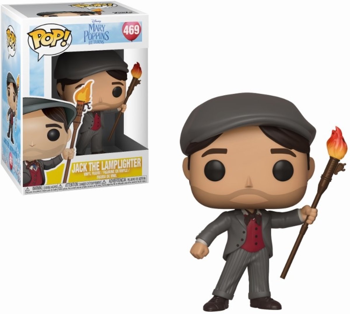 Mary Poppins POP! Vinyl Figure Jack the Lamplighter 9 cm