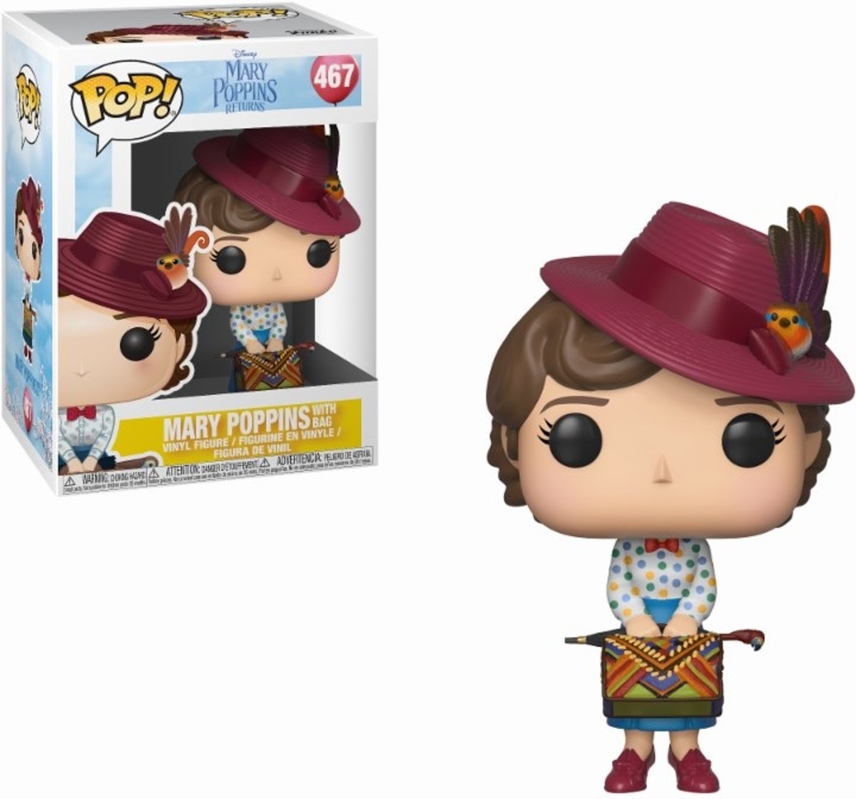 Mary Poppins POP! Vinyl Figure Mary with Bab 9 cm