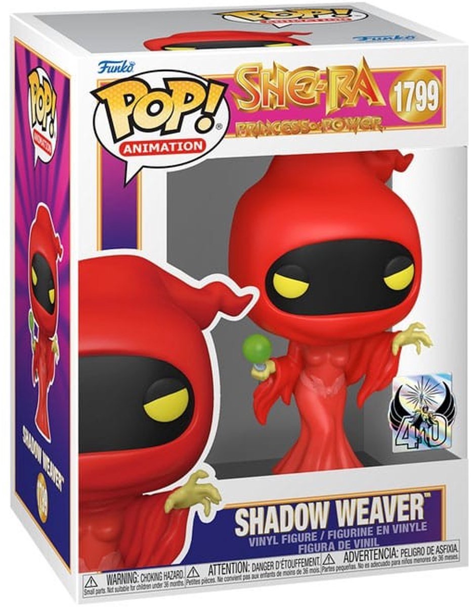 Masters Of The Universe She-Ra - Shadow Weaver vinylfiguur 1799 Unisex   Pop! - meerkleurig - Standard