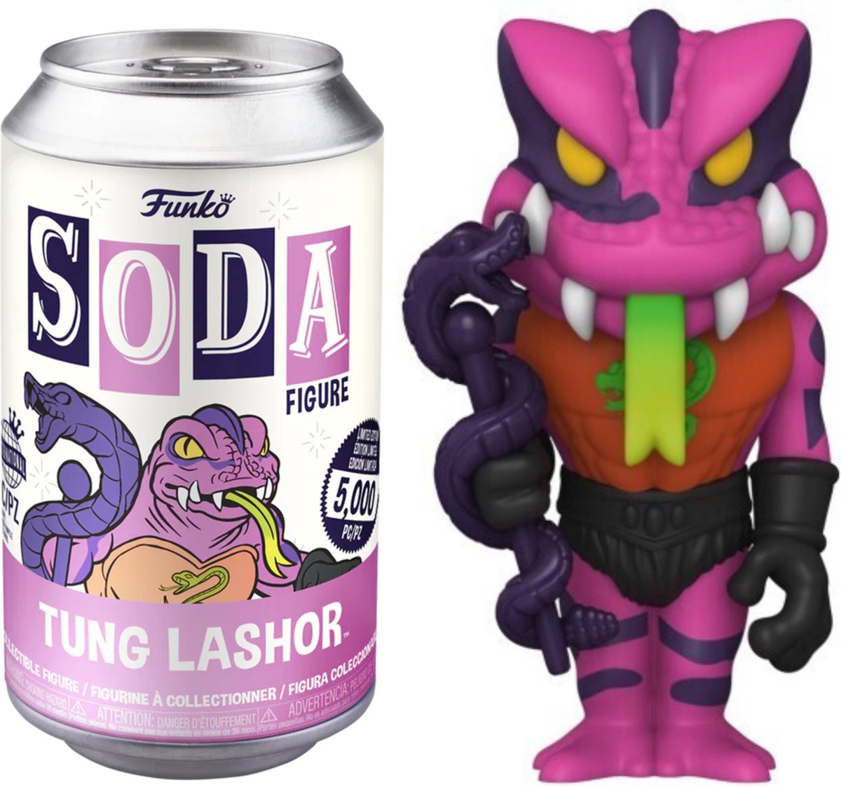 Masters of the Universe - SODA Figure Tung Lashor 11 cm