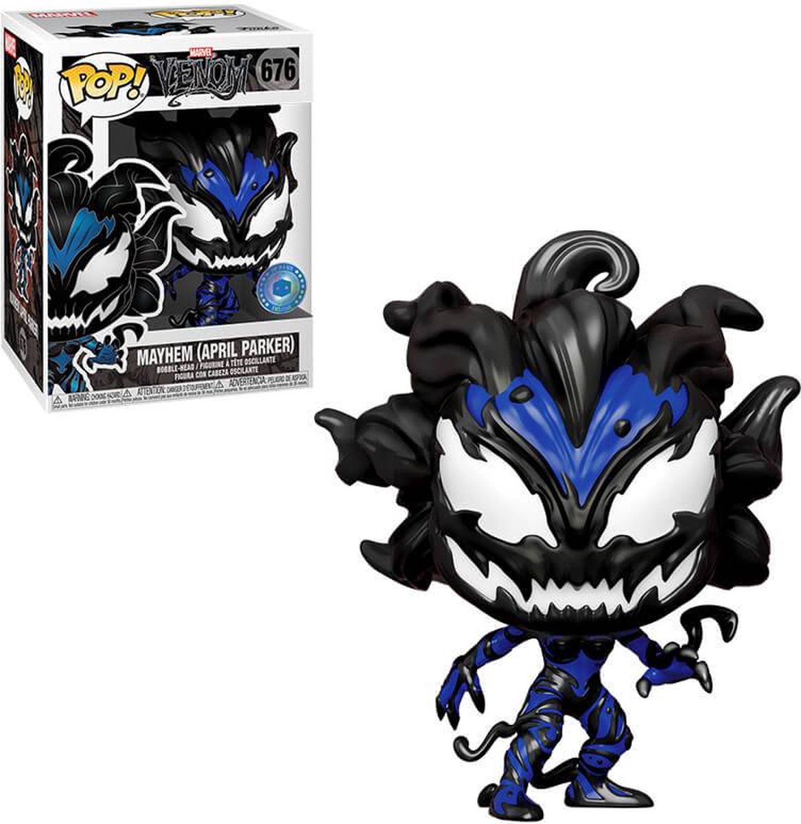 Mayhem (April Parker) (Venom) Pop Vinyl Marvel ( ) Pop in a Box exclusive