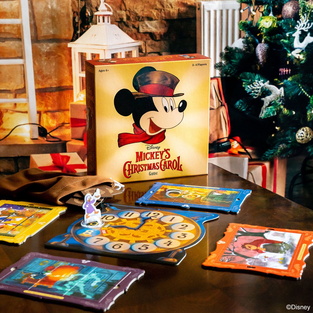 Mickey Mouse - Mickeys Christmas Carol Holiday Game (Bordspel) (Engels)