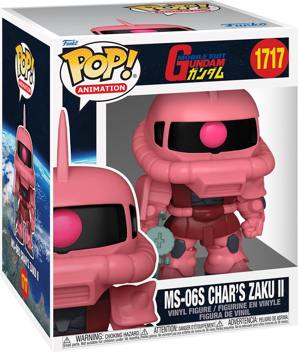 Mobile Suit Gundam   Pop Vinyl: MS-06S Char\s Zaku II (Oversized)