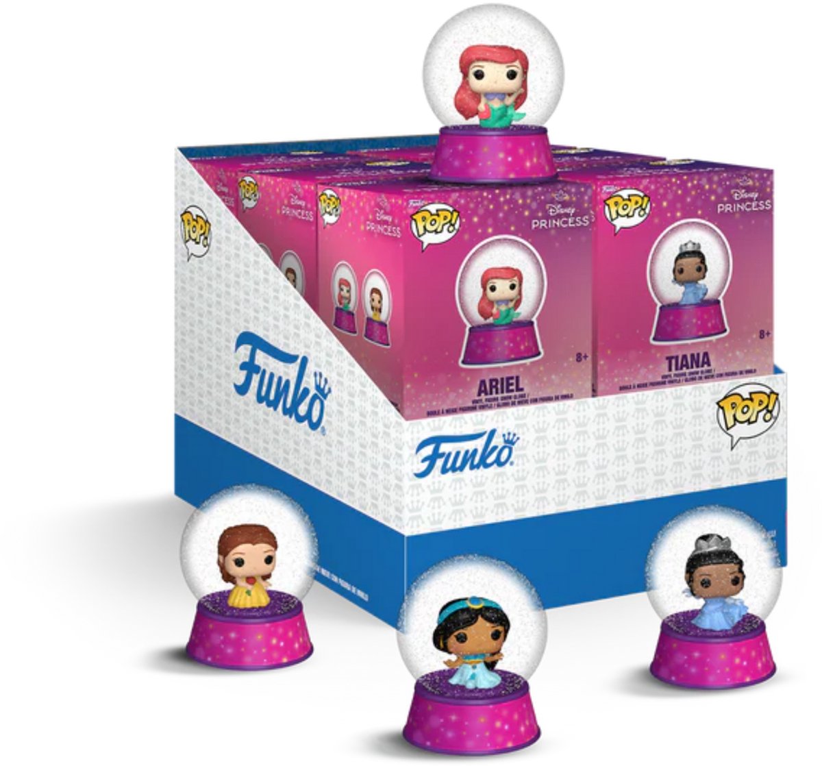 Mystery Minis DISNEY PRINCESS SNOW GLOBE