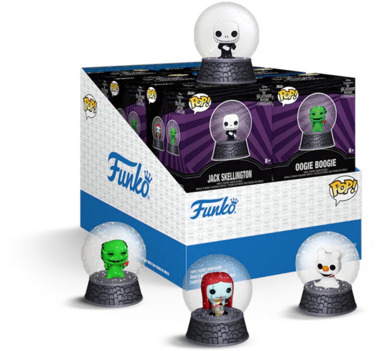 Mystery Minis THE NIGHTMARE BEFORE CHRISTMAS SNOW GLOBE