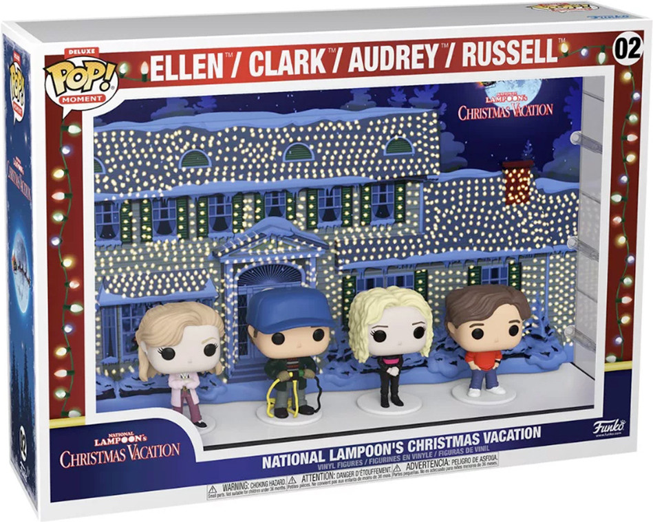 National Lampoon\s Christmas Vacation   Pop! Moment Deluxe Vinyl: Ellen, Clark, Audrey & Russell