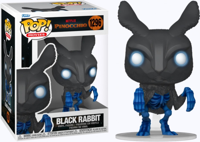 Netflix Pinocchio   Pop Vinyl: Black Rabbit