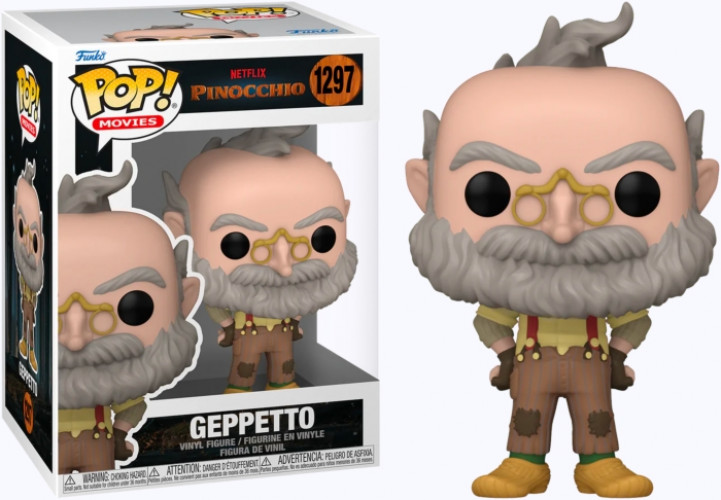 Netflix Pinocchio   Pop Vinyl: Geppetto