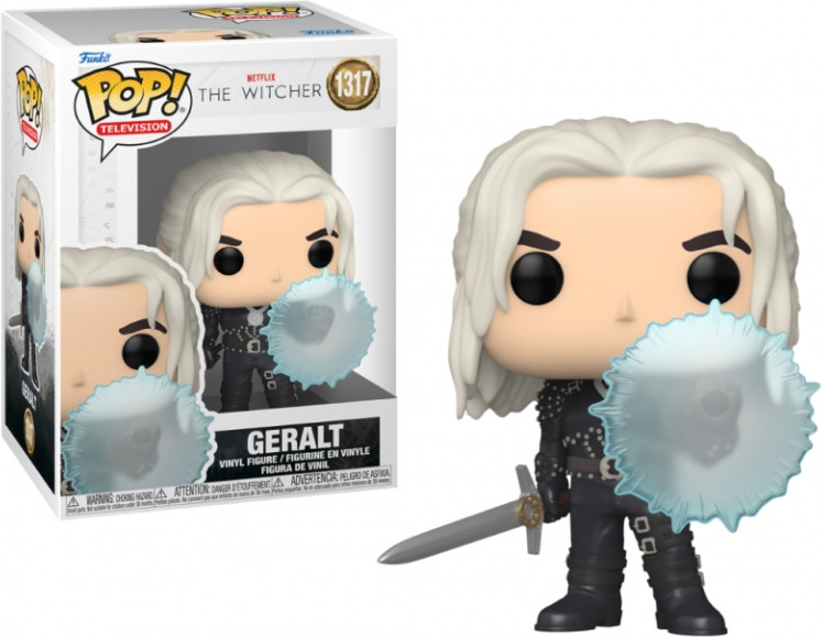 Netflix The Witcher Season 2   Pop Vinyl: Geralt with Shield