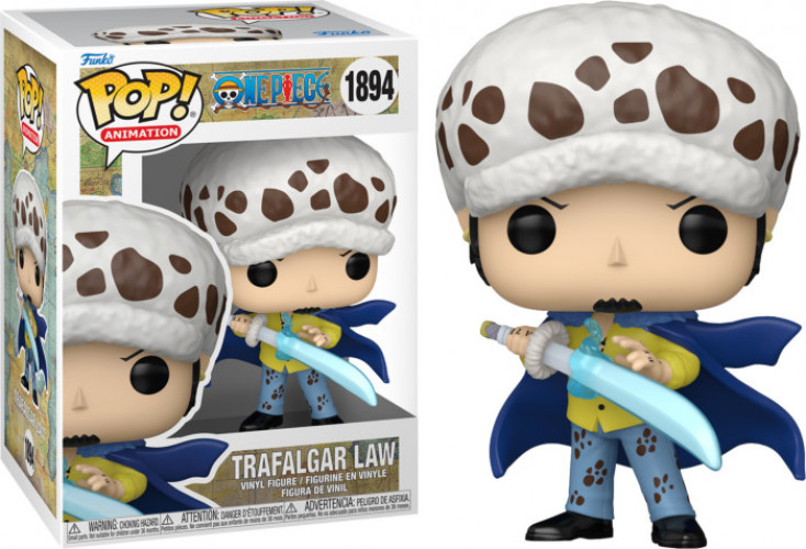 One Piece   Pop Vinyl: Trafalgar Law (with Blue Anesthesia)