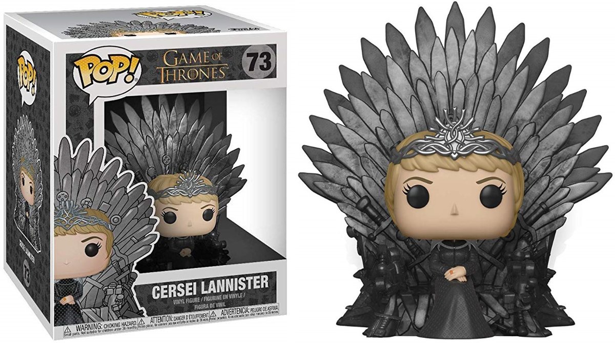 POP Deluxe: GOT S10 - Cersei Lannister Sitting on Iron Throne