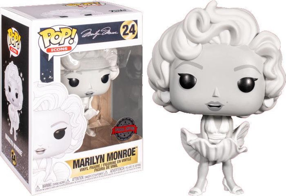 POP figure Marilyn Monroe Black and White Exclusive